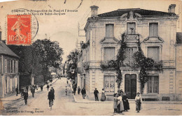 COGNAC - Perspective Du Pont Et L'Avenue De La Gare De Saint Jacques - Très Bon état - Cognac