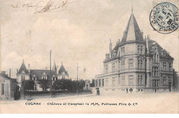 COGNAC - Château Et Comptoir De MM. Pellisson Père & Co - Très Bon état - Cognac