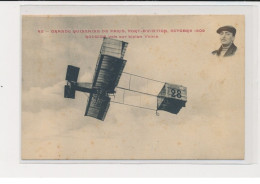 JUVISY - Port-Aviation - Grande Quinzaine De Paris 1909 - Rougier Vole Sur Biplan Voisin - Très Bon état - Juvisy-sur-Orge