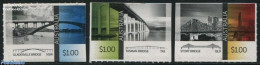 Australia 2016 Bridges 3v S-a, Mint NH, Art - Bridges And Tunnels - Nuevos