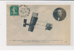 JUVISY - Port-Aviation - Grande Quinzaine De Paris 1909 - L'Aéroplane De Rougier En Plein Vol - Très Bon état - Juvisy-sur-Orge