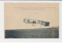JUVISY - Port-Aviation - Grande Quinzaine De Paris 1909 - Paulhan Sur Biplan Voisin En Plein Vol - Très Bon état - Juvisy-sur-Orge