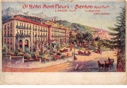 MENTON - Grand Hôtel Mont Fleuri - Très Bon état - Menton