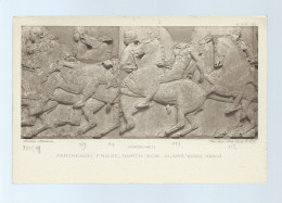 CPA - Arts - Sculptures - British Museum - Parthenon Frieze, North Side Slabs XXXV,XXXVI - Non Circulée - Sculpturen