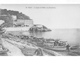 NICE - Les Quais Du Midi Et Les Ponchettes - Très Bon état - Transport Maritime - Port