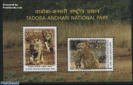 India 2016 Tadoba-Andhari National Park S/s, Mint NH, Nature - Cat Family - Nuevos
