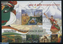 India 2016 Independence Day S/s, Mint NH, Nature - Religion - Sport - Transport - Various - Camels - Cat Family - Elep.. - Ungebraucht
