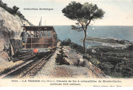 LA TURBIE - Chemin De Fer à Crémaillère De Monte Carlo - Très Bon état - La Turbie