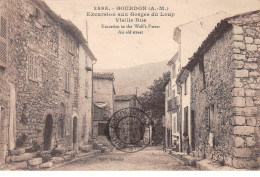 GOURDON - Escursion Aux Gorges Du Loup - Vieille Rue - Très Bon état - Gourdon