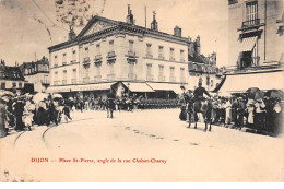 DIJON - Place Saint Pierre, Angle De La Rue Chabot Charny - Très Bon état - Dijon