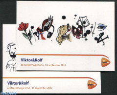 Netherlands 2017 Viktor & Rolf, Presentation Pack 565a+b, Mint NH, Art - Fashion - Unused Stamps
