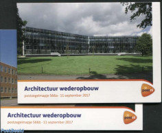 Netherlands 2017 Architecture From The Post-war Reconstruction Period, Presentation Pack 566a+b, Mint NH, Art - Modern.. - Neufs