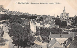 CHATEAUDUN - Panorama - Le Calvaire Et Saint Valérien - Très Bon état - Chateaudun