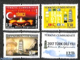 Türkiye 2017 Turkish Language Year 4v, Mint NH, Science - Esperanto And Languages - Autres & Non Classés