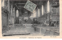 SAINT PREST - Intérieur De L'Eglise - Très Bon état - Sonstige & Ohne Zuordnung