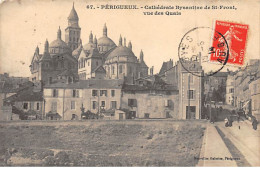 PERIGUEUX - Cathédrale Byzantine De Saint Front, Vue Des Quais - Très Bon état - Périgueux