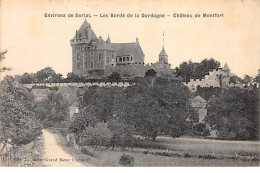 Les Bords De La Dordogne - Château De Montfort - Très Bon état - Autres & Non Classés