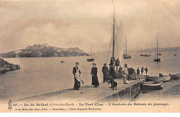 ILE DE BREHAT - Le Port Clos - L'Arrivée Du Bateau De Passage - Très Bon état - Ile De Bréhat