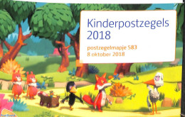 Netherlands 2018 Child Welfare, Fabeltjeskrant Presentation Pack 583, Mint NH, Nature - Owls - Unused Stamps