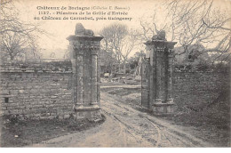 Pilastres De La Grille D'Entrée Au Château De Carnabat Près Guingamp - Très Bon état - Other & Unclassified