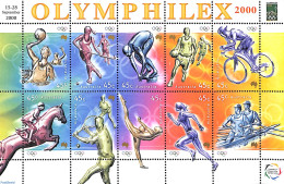 Australia 2000 Olymphilex M/s, Mint NH, Nature - Sport - Horses - Cycling - Handball - Hockey - Kayaks & Rowing - Olym.. - Ongebruikt