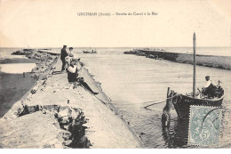 GRUISSAN - Entrée Du Canal à La Mer - Très Bon état - Autres & Non Classés