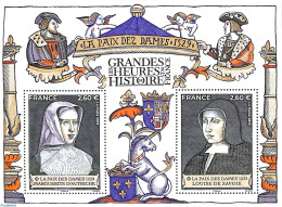 France 2019 La Paix Des Dames, S/s, Mint NH - Unused Stamps
