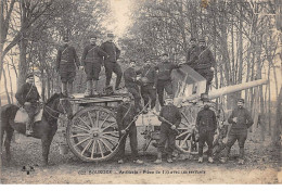BOURGES - Artillerie - Pièces De 120 Avec Les Servants - Très Bon état - Bourges