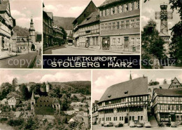 72637038 Stolberg Harz Rittergasse Markt Josephshoehe Rathaus Stolberg Harz - Stolberg (Harz)