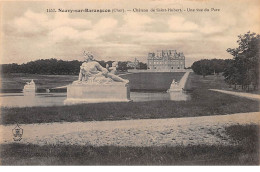 NEUVY SUR BARANGEON - Château De Saint Hubert - Une Vue Du Parc - Très Bon état - Autres & Non Classés