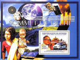 Guinea, Republic 2009 Durable Cars S/s, Mint NH, Nature - Transport - Environment - Automobiles - Space Exploration - Environment & Climate Protection