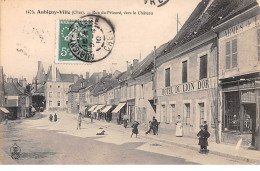 AUBIGNY VILLE - Rue Du Prieuré, Vers Le Château - Très Bon état - Aubigny Sur Nere