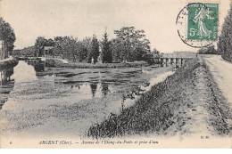 ARGENT - Avenue De L'Etang Du Puits Et Prise D'eau - Très Bon état - Argent-sur-Sauldre