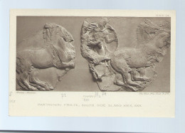 CPA - Arts - Sculptures - British Museum - Parthenon Frieze, South Side Slabs XXIX,XXX - Non Circulée - Sculptures