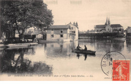 BAR SUR AUBE - Les Bords De L'Aube Et L'Eglise Saint Maclou - Très Bon état - Bar-sur-Aube