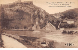 BESANCON - Le Doubs Et Les Rochers De La Citadelle - Très Bon état - Besancon