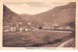 SAINT HIPPOLYTE - Vue Générale Et La Gare - Très Bon état - Saint Hippolyte