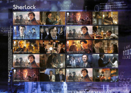 Great Britain 2020 Sherlock Holmes, Collectors Sheet, Mint NH, Art - Authors - Unused Stamps