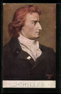 AK Portrait Johann Christoph Friedrich Von Schiller  - Ecrivains