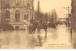 BESANCON - Inondations Des 20 21 Janvier 1910 - Devant L'Hôtel Des Bains - Très Bon état - Besancon