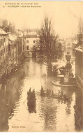 BESANCON - Inondations Des 20 21 Janvier 1910 - Rue Des Boucheries - Très Bon état - Besancon