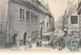 BESANCON - Hôtel De Ville Et Grande Rue - Très Bon état - Besancon