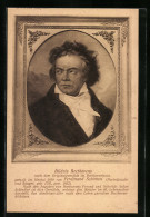 Künstler-AK Bildnis Beethovens Im 49. Lebensjahre  - Artisti