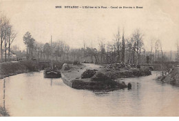 GOUAREC - L'Ecluse Et Le Pont - Canal De Nantes à Brest - Très Bon état - Gouarec