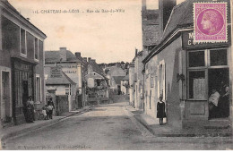 CHATEAU DU LOIR - Rue Du Bas De Ville - Très Bon état - Chateau Du Loir