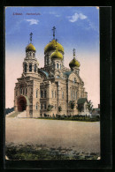 AK Libau, Ansicht Der Kathedrale  - Letland
