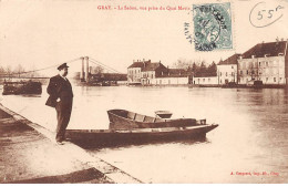 GRAY - La Saône, Vue Prise Du Quai Mavia - Très Bon état - Gray