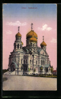 AK Libau, Russische Kathedrale  - Letonia