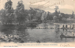 Passage D'une Rivière Par La Cavalerie à VILLERSEXEL - Très Bon état - Other & Unclassified