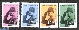 Türkiye 2021 Definitives, Ataturk 4v, Mint NH - Other & Unclassified